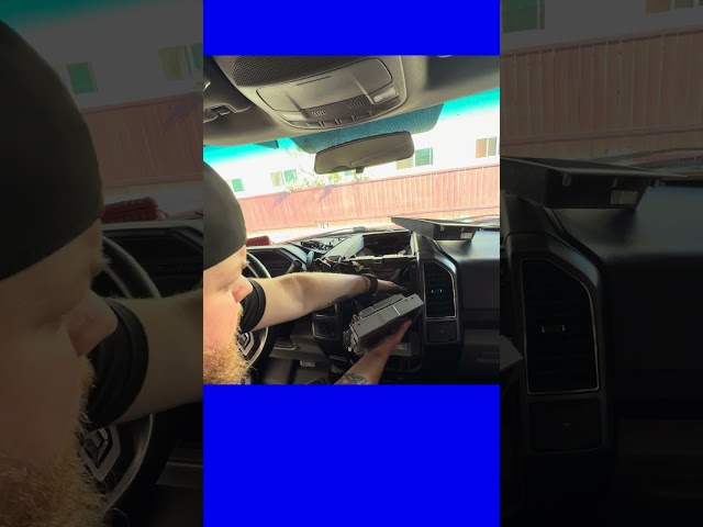 Ford F150 - Sync 3 4" Screen to 8" Screen Upgrade