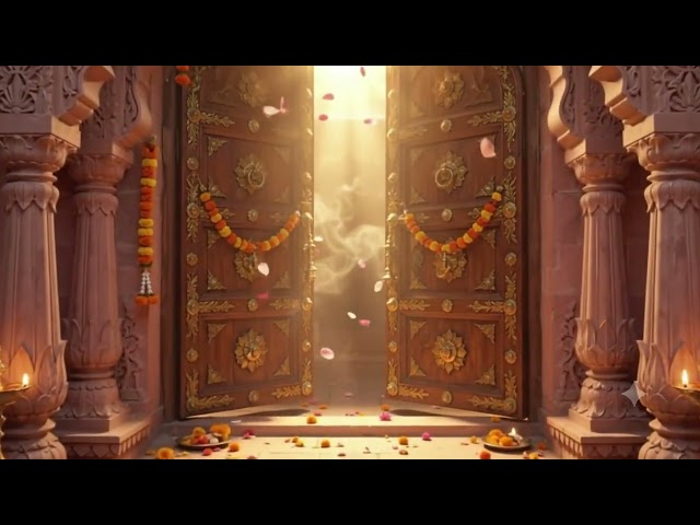 Breathtaking Divine Devotional LED Background 🙏 | Cinematic Spiritual VJ Loop 4K | Background Bazaar