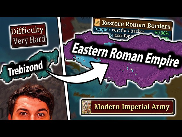I Conquered Anatolia in 10 Years & Restored BYZANTIUM as EU5 TREBIZOND