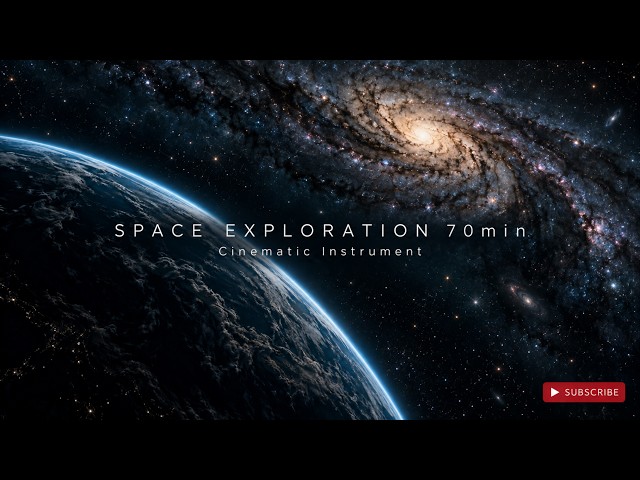70min 🌌 Space Exploration & Cosmic Wonder | Dark Cinematic Instrumental Music | Royalty Free