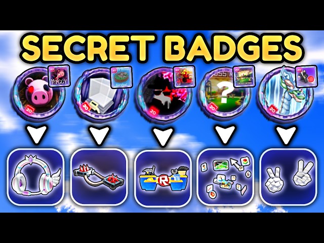 How To Get ALL 5 SECRET BADGES! (The Hunt: Roblox 20)