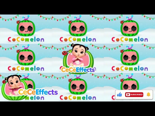 Cocomelon Intro Winter Logo Effects