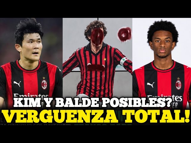 🚨QUE ASCO! VANDALISMO A BARESI! BALDE ES POSIBLE? KIM? CUENTAS EN NEGATIVO! NOTICIAS AC MILAN 