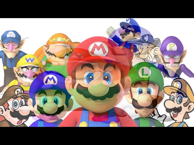 MARIO LUIGI WARIO WALUIGI WAWARIO WAWALUIGI 2 (Giuseppe Kevin Sponge Eario Vario and much more)