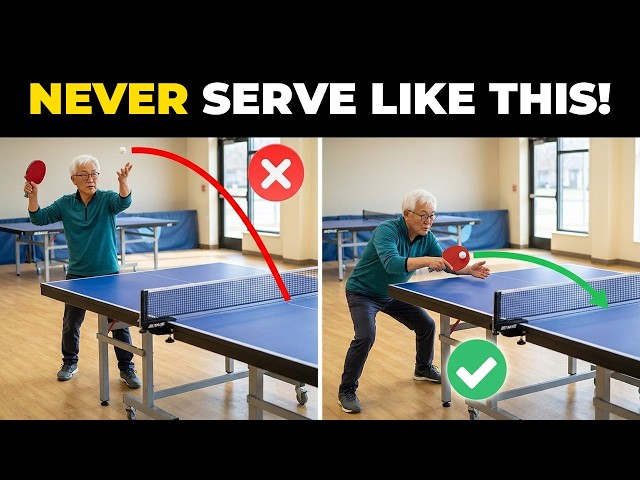 4 Killer Serves Korean Coaches Teach Seniors to Destroy Their Opponents