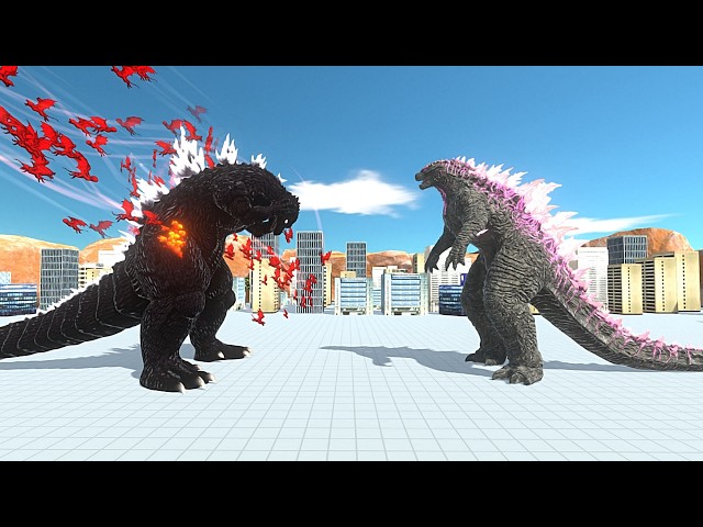 New Ability Godzilla In Hell vs All Godzilla - Animal Revolt Battle Simulator | ARBS