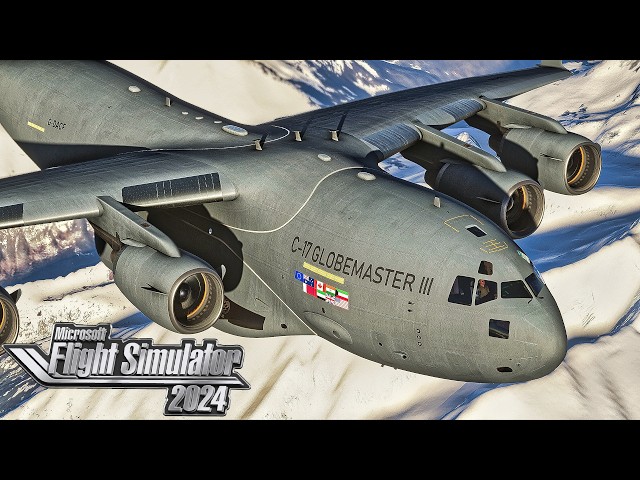 MSFS 2024 SU7 C-17: Testing the New Flight Model in Alaska!
