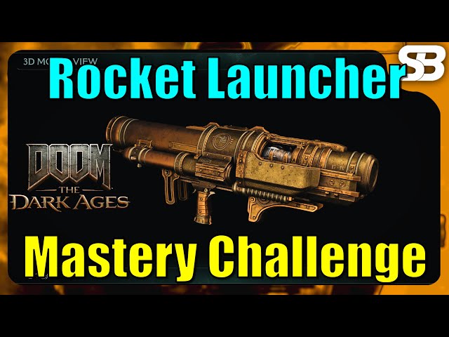 Doom The Dark Ages - Rocket Launcher Mastery Challenge Farming (Engorge)