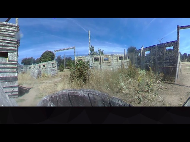 Partida de paintball en 360º