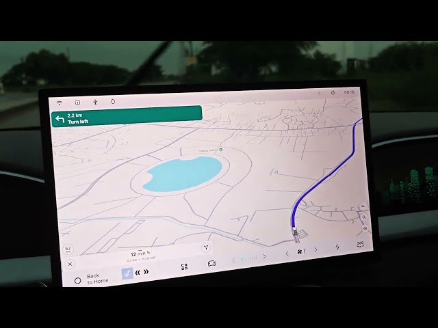 Google Maps Navigation Test on Geely EX2 | Real Road Driving & 360° Camera Integration