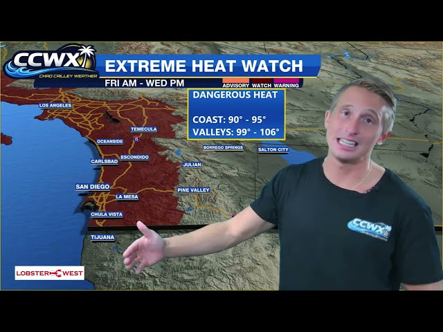 (9/30/26) Wednesday FULL Forecast - Extreme Heat Watch, Dangerous Temperatures Start Friday