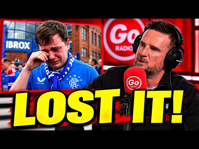 Rangers Fan's BRUTAL Rant At Barry Ferguson After Celtic DESTROYED Hearts