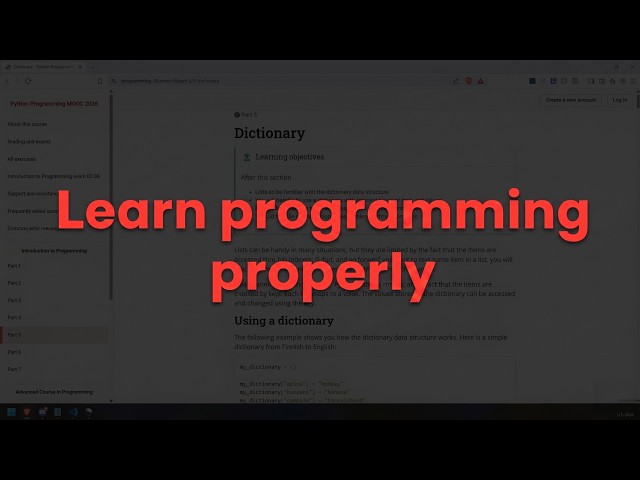 How to properly learn programming