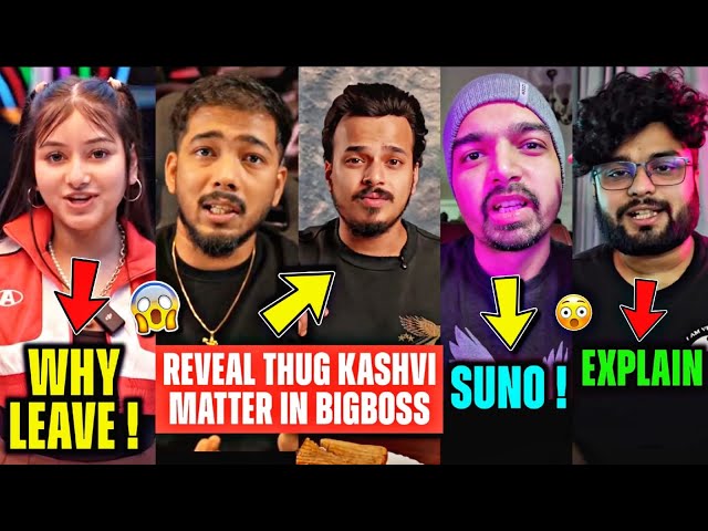 Scout EXPOSES Thug SCAM, Kaashvi Matter in BB🤯 Harshi on Why She LEFT S8uL🚨Mazy, Jonathan, Omega,...