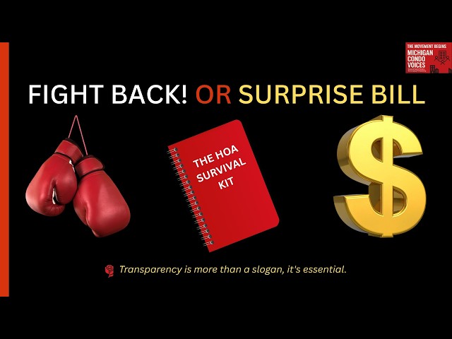 How to Fight a Surprise HOA Assessment