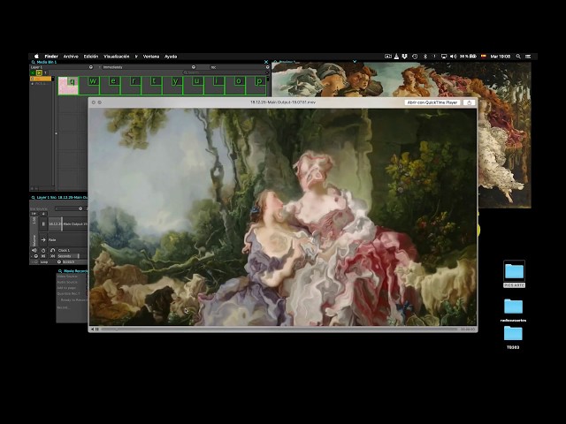 VDMX TIPS & TRICKS - animar fotos con efectos para exportar loops de video.