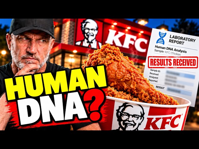 I Tested KFC Chicken for HUMAN DNA... Results Are IN!