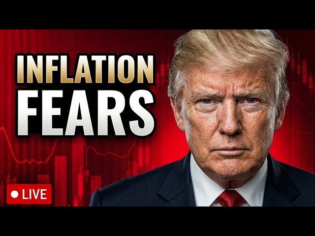 🔴MARKETS ON EDGE AHEAD OF INFLATION, HIKE FEARS! | LIVE DAY TRADING NQ, GOLD, BTC!