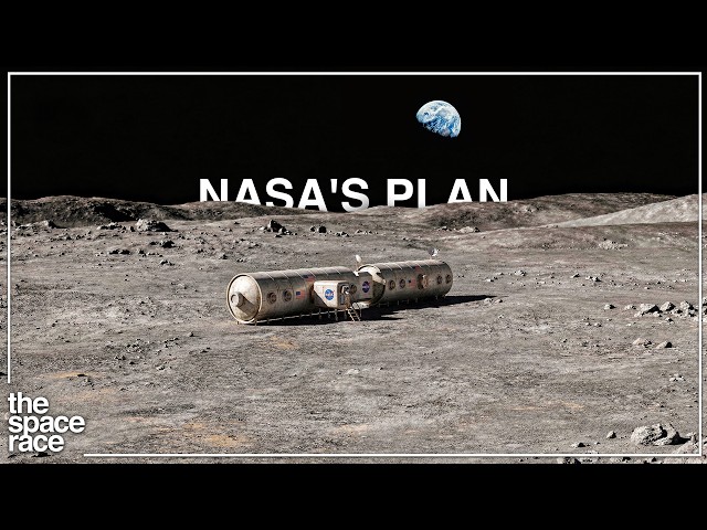 How NASA Will Build The Artemis Moon Base