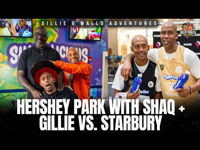 Shaq at Hershey Park + Gillie vs. Stephon Marbury & Lance Stephenson