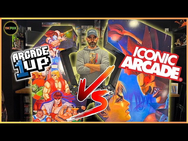 Arcade Street Fight!  Iconic SF Alpha 2 XT vs Arcade1up SF 2 Supreme
