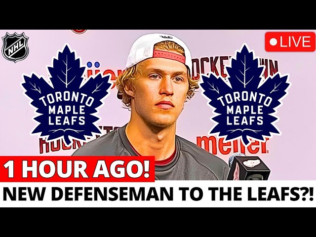 BLOCKBUSTER MOVE! LEAFS TRADE FOR ELITE NHL STAR DEFENSEMAN!