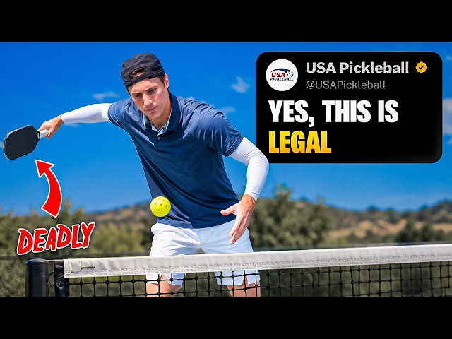 How To Hit The Biggest Serve In Pickleball