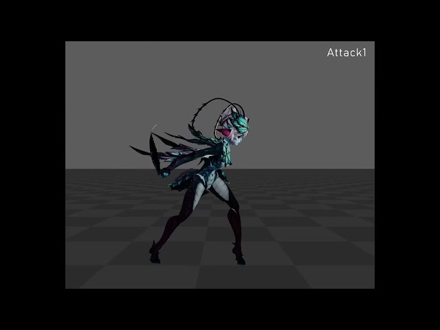 3D Side-Scroller Character Animations