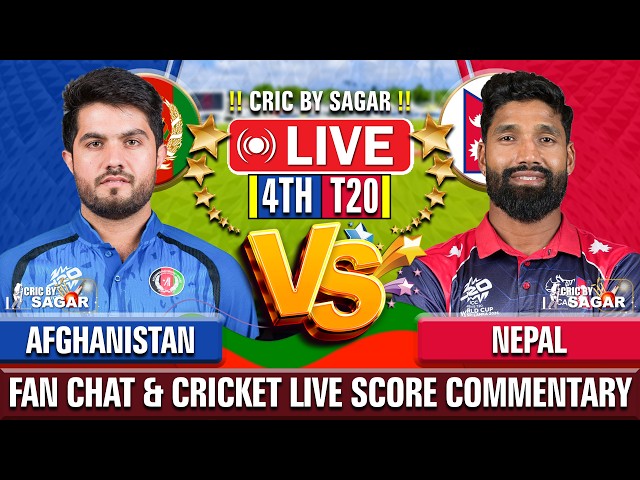 Afghanistan vs Nepal | AFG vs NEP | Cricket Live Score Commentary | 25 Sep 2026