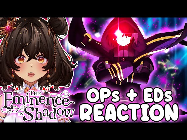 FIRST TIME REACTING to ALL of THE EMINENCE IN SHADOW Openings and endings (1-2)