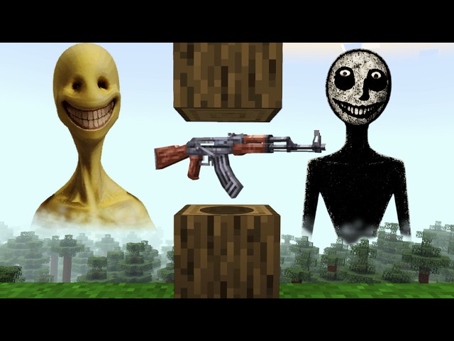 Minecraft HORROR, Pero los DROPS Son ARMAS