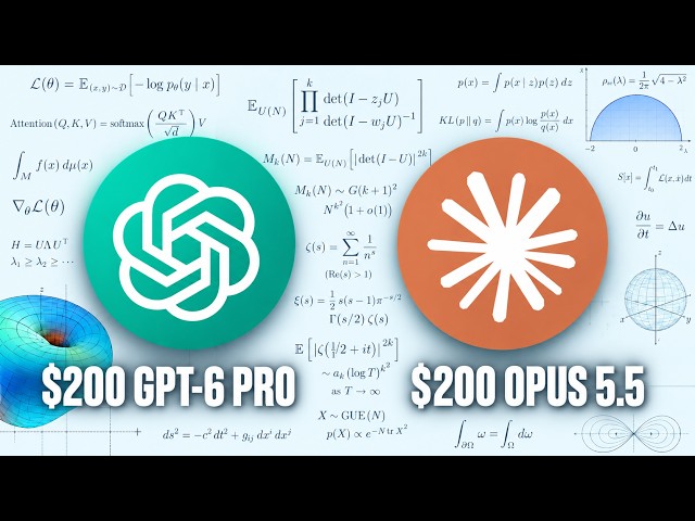 We Tested $200 ChatGPT and Claude on Research Math