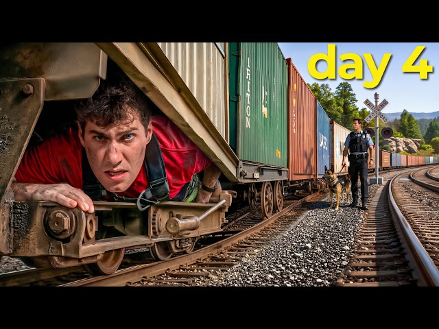 Secretly Riding Trains Across America