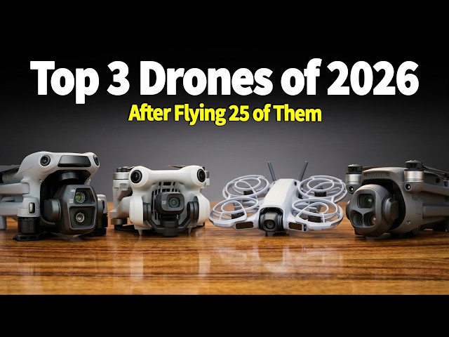 The 3 Best Drones to Buy in 2026 (After Flying 25 of Them)