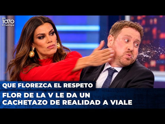 QUE FLOREZCA EL RESPETO: FLOR DE LA V ESTALLÓ CONTRA AVELLANEDA