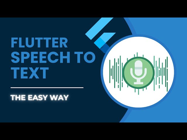 Flutter Speech To Text Easy Tutorial - بالعربي