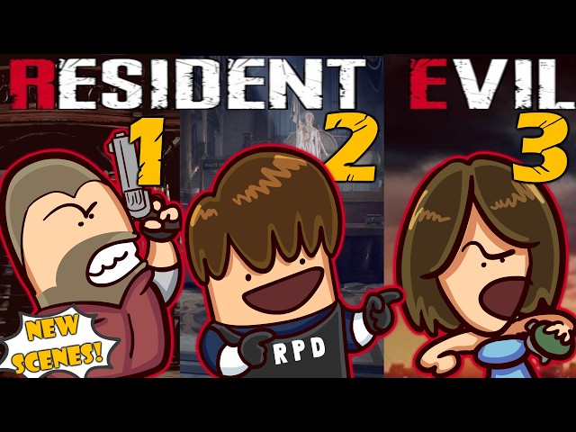 Resident Evil 1,2,3 - The PS1 Saga