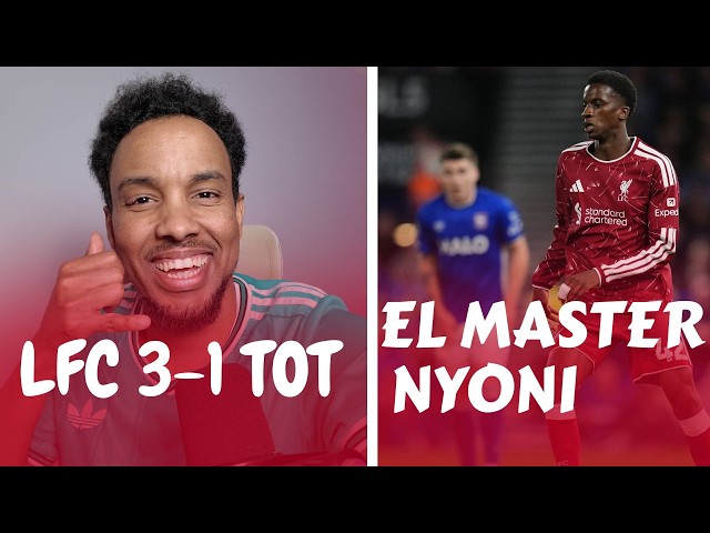 Nyoni waa master Iraola waa inuu lineup siiya Liverpool 3-1 Tottenham