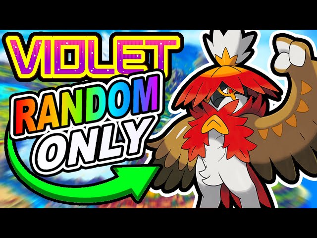 Pokémon Violet RANDOMIZER! - Hardcore Nuzlocke