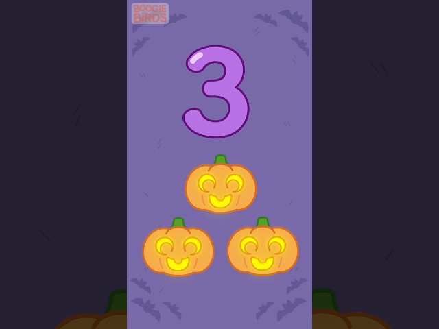 Numbers For Toddlers | Kids’s Tv Halloween | Boogie Birds