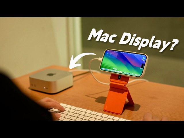 I Turned My iPhone 18 Pro Into a Mac mini Display
