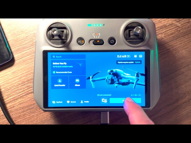 How to remove the OSD on DJI RC2