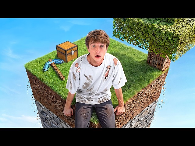 I Survived on 1 Chunk in Minecraft