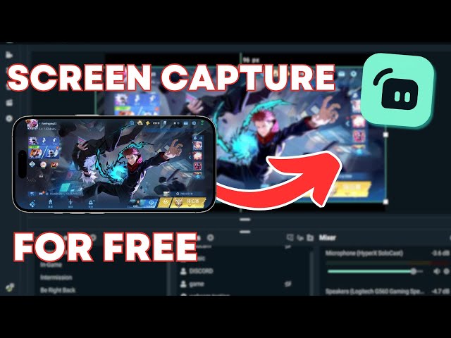 How To STREAM & SCREEN MIRROR Mobile Game with STREAMLABS OBS (2024 GUIDE)