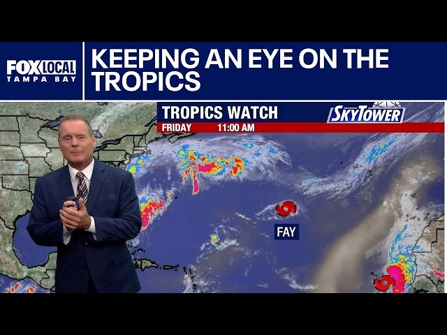 Tropical weather forecast: September 25, 2026