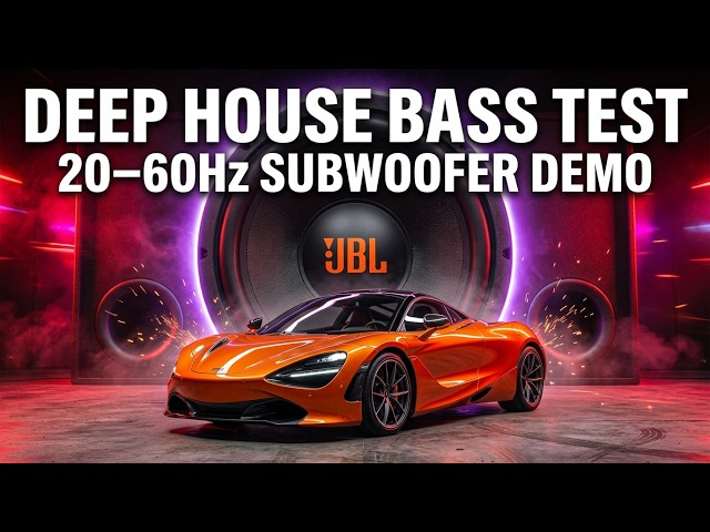 MONSTER BASS BOOSTED: Deep House Bass Test & Extreme Subwoofer Excursion Speaker Check 🔊