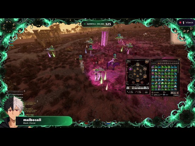 The Quinfall farming and maybe drops are on