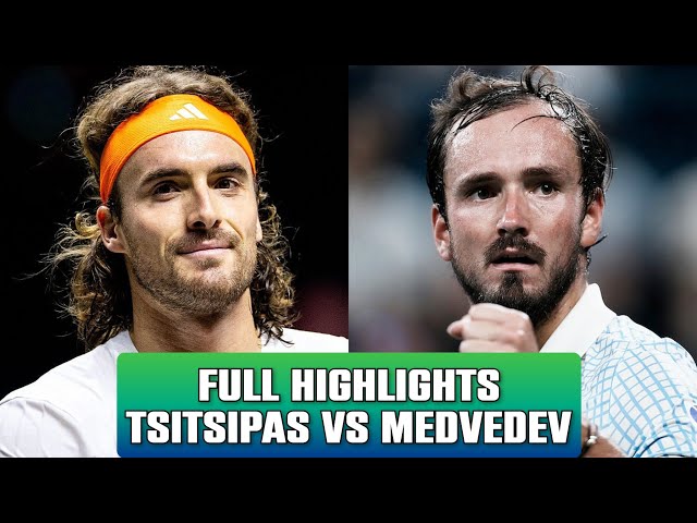 Stefanos Tsitsipas vs Daniil Medvedev Full Highlights | Ahead of Shanghai Open 2026