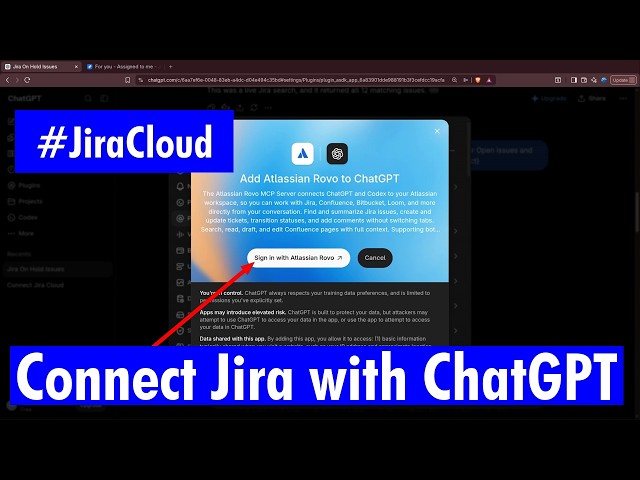 Connect Jira Cloud with ChatGPT