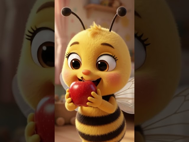 🐝 Bumblebee’s Happy Day! ☀️🌙 | Good Habits for Kids #Shorts
